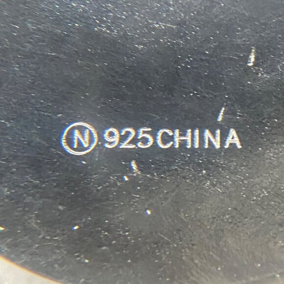 Sterling Silver 925 Engraved Joy Alegria Joie Gioja Rolo Chain Bracelet 7.25" - Picture 7 of 16